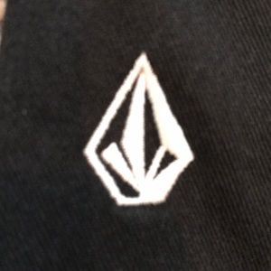 Volcom black casual shorts 34x10